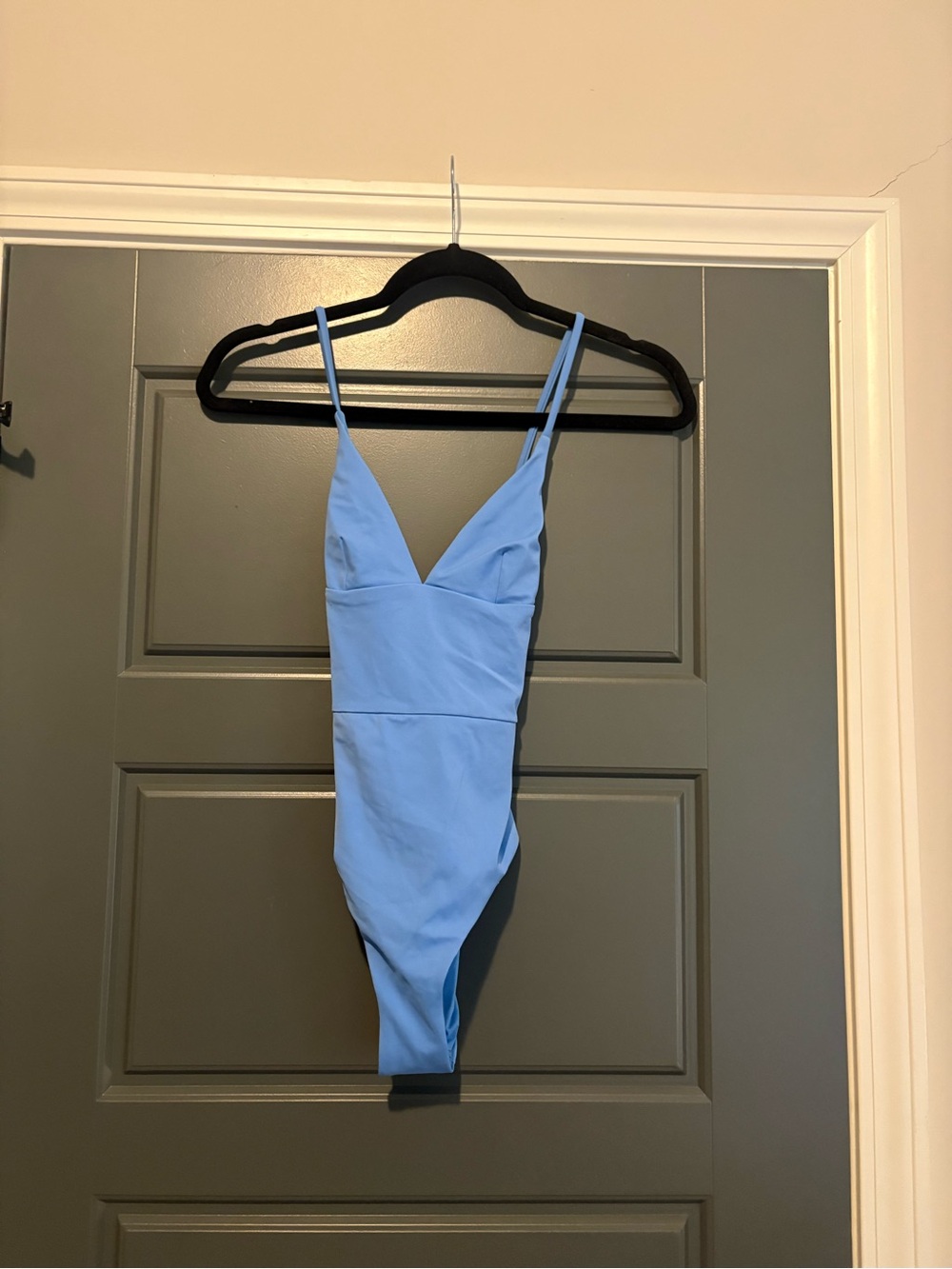 Onia Valentina One Piece Swimsuit Ocean Blue XS NWT